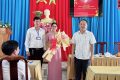 Trường Tiểu học Nguyễn Tất Thành chào đón đồng chí Phạm Thị Hoa về công tác tại trường.